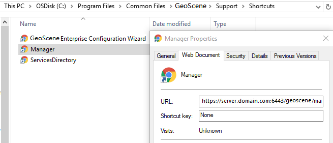 文件位置的屏幕截图