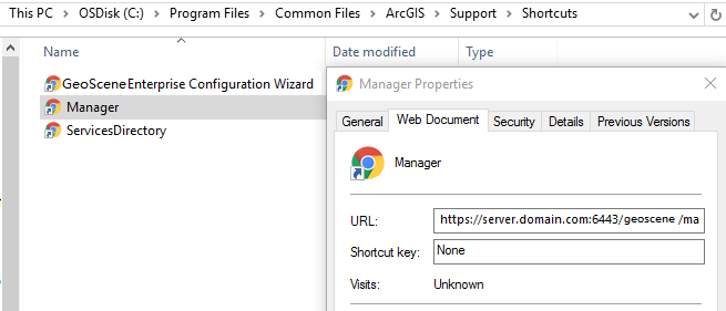 文件位置的屏幕截图